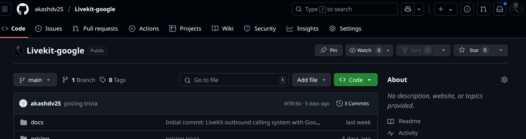 LiveKit-Google